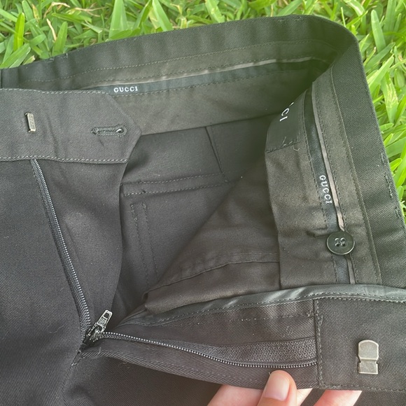 COPY - Gucci Like New Black Pants Size 32 - Picture 9 of 17